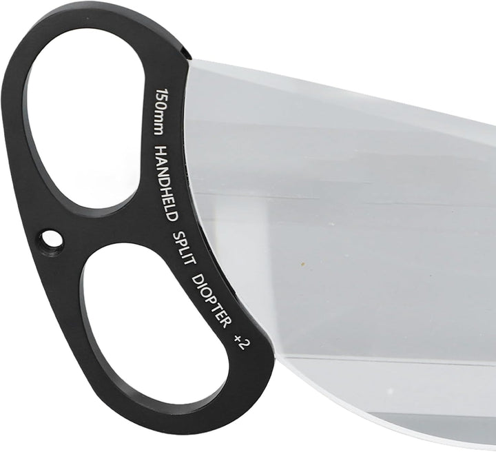 150 Mm 2 Dioptrien-Linsenfilter mit Hand-Split-Filter für Kamerafotografie, Vordergrundunschärfe, Fi