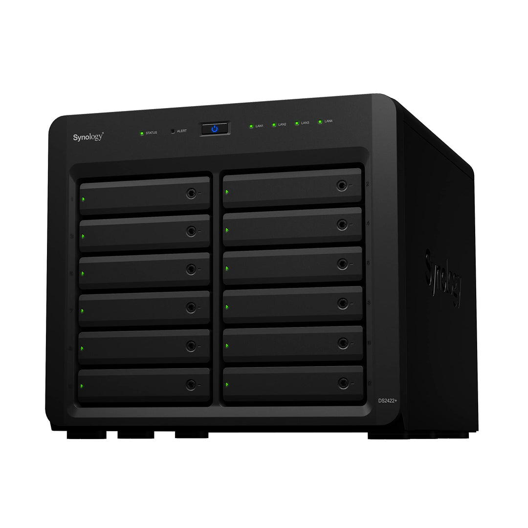 Synology DS2422+ 12-Bay Desktop-Modell, schwarz