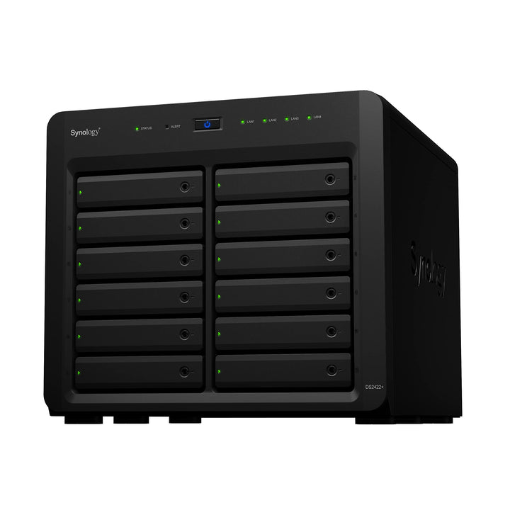 Synology DS2422+ 12-Bay Desktop-Modell, schwarz