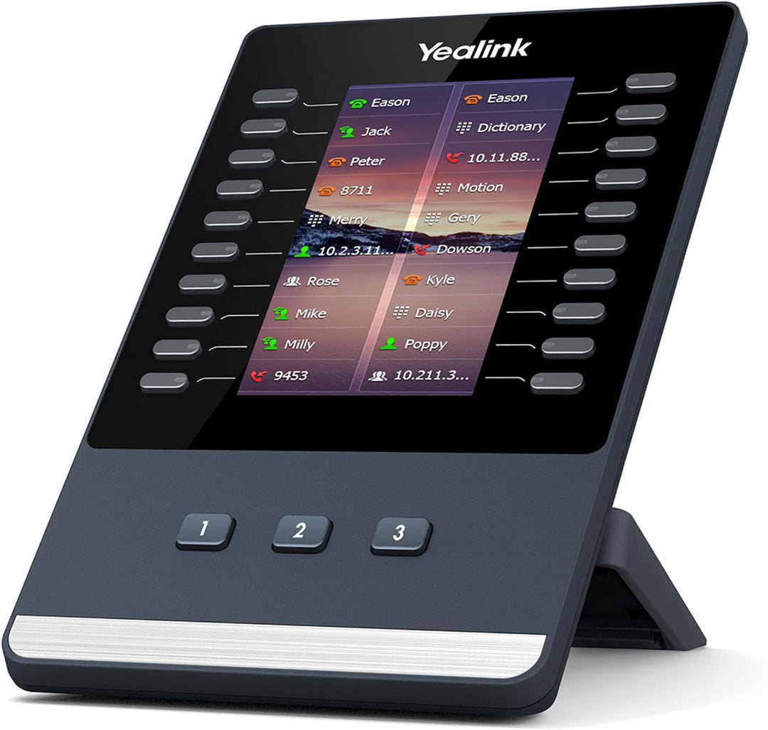 Yealink EXP43 IP add-on Module Black Grey 23 Buttons