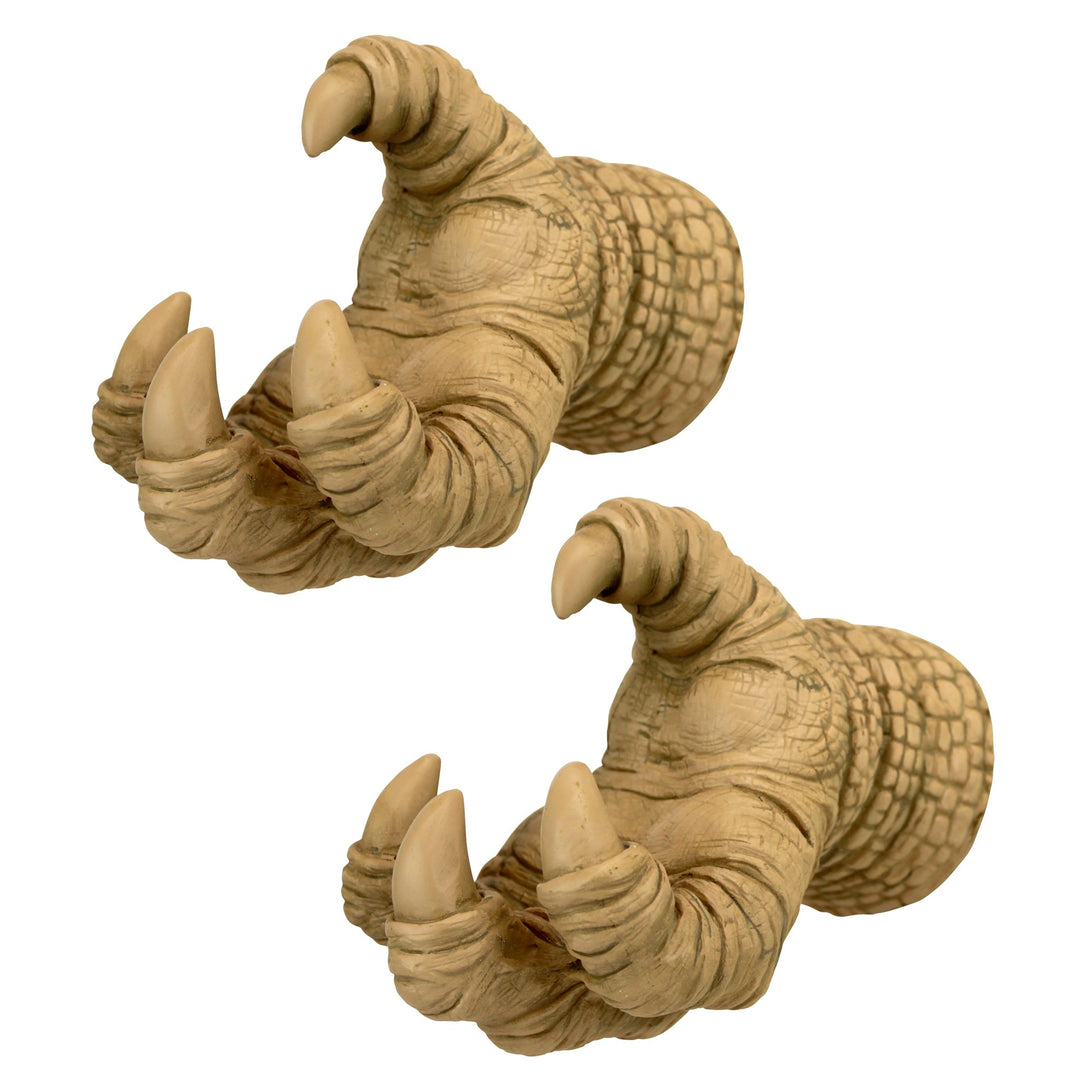 Design Toscano Talons von Dunheviel Drache Gothic-Dekor Wandskulpturen, Polyresin, gotischer stein,