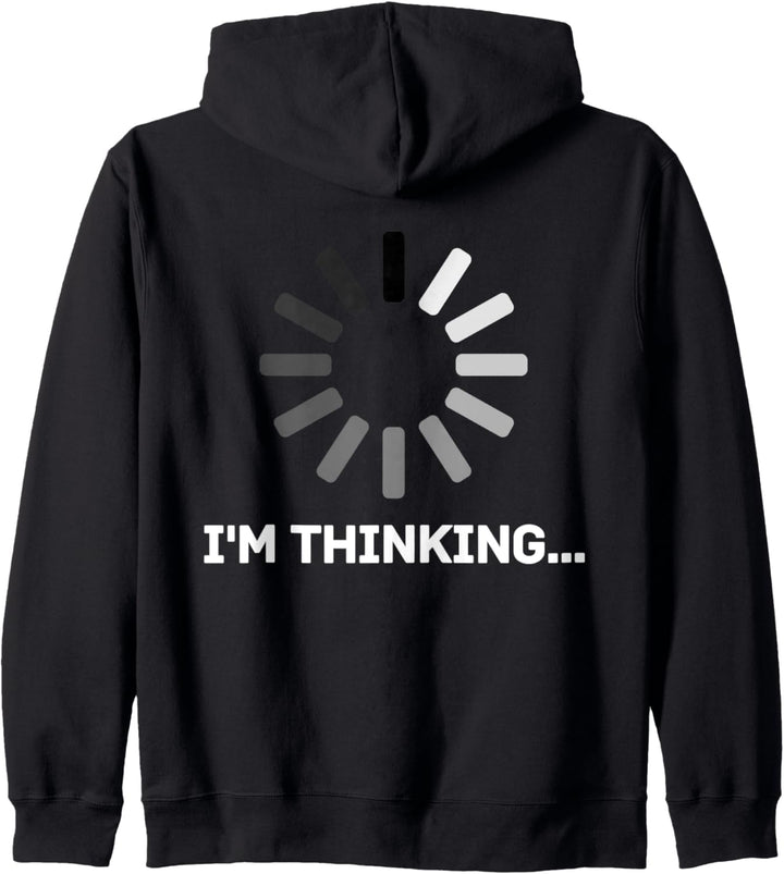 Gaming Computer Nerd Geek Loading - I'm thinking Kapuzenjacke
