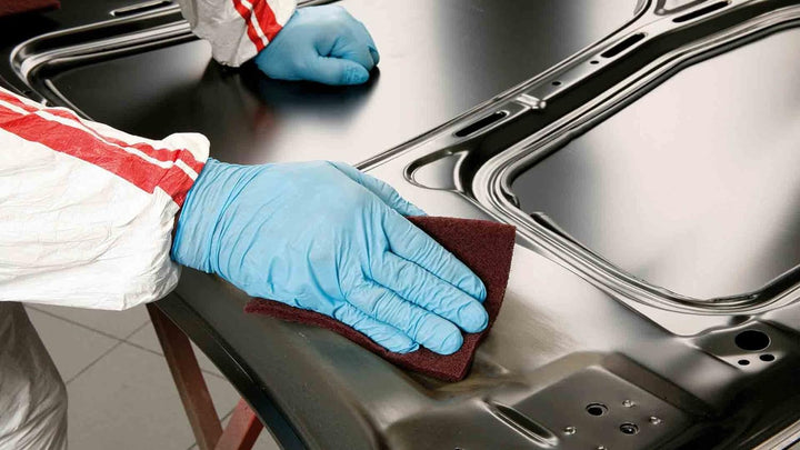 INDASA Web Rolls Schleifvlies 10 Meter - Schleifpads - Schleifvliesrolle - 3 verschiedenen Körnungen