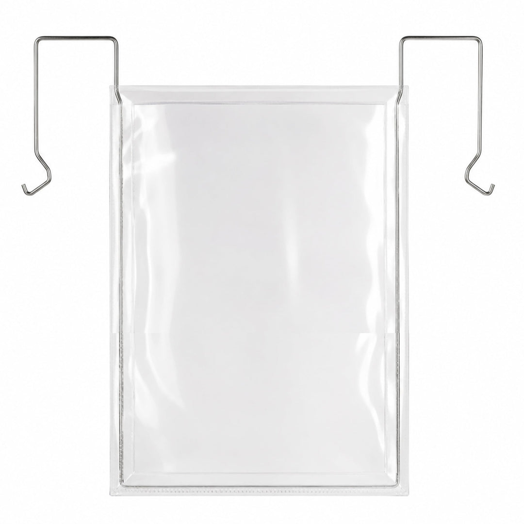 KROG Drahtbügeltasche klar 50 Stück, A4 hoch, ohne Klappe | 160 µm PVC-Vorderfolie, ohne Regenschutz