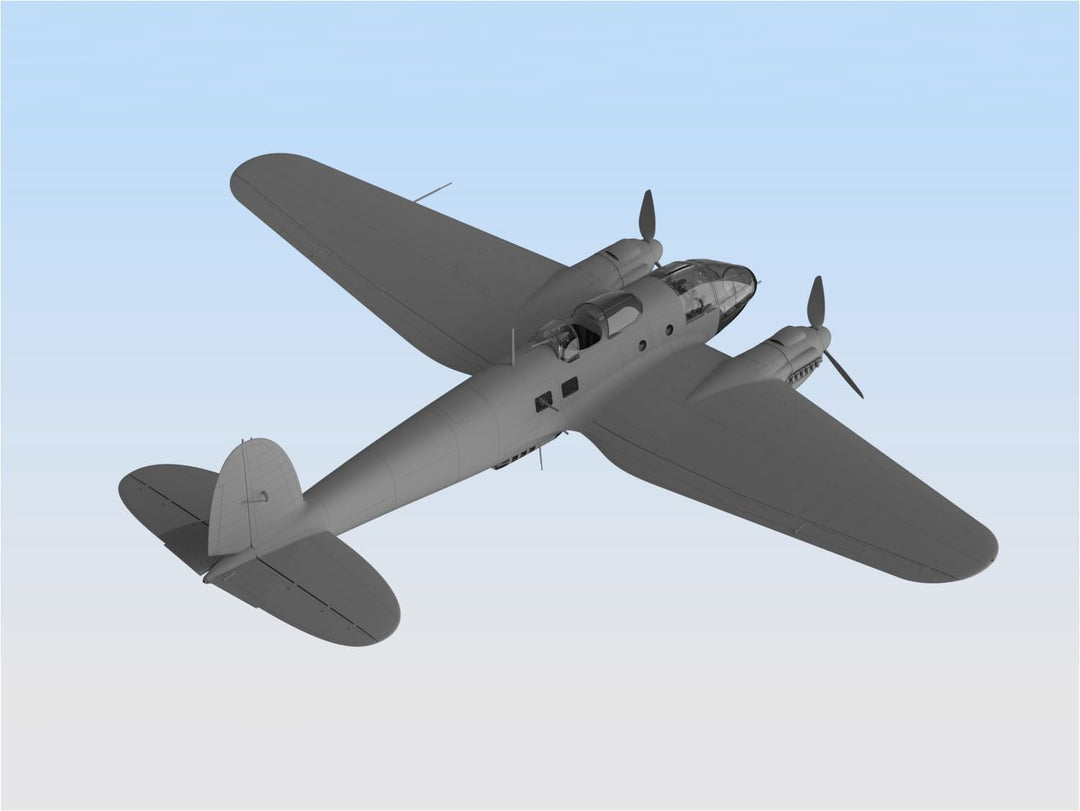 ICM Modellbausatz He 111H-16, WWII German Bomber