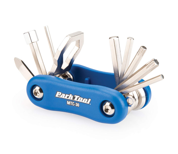 Park Tool MTC-30 Multi-Werkzeug | blau/Silber Einheitsgrösse, Einheitsgrösse