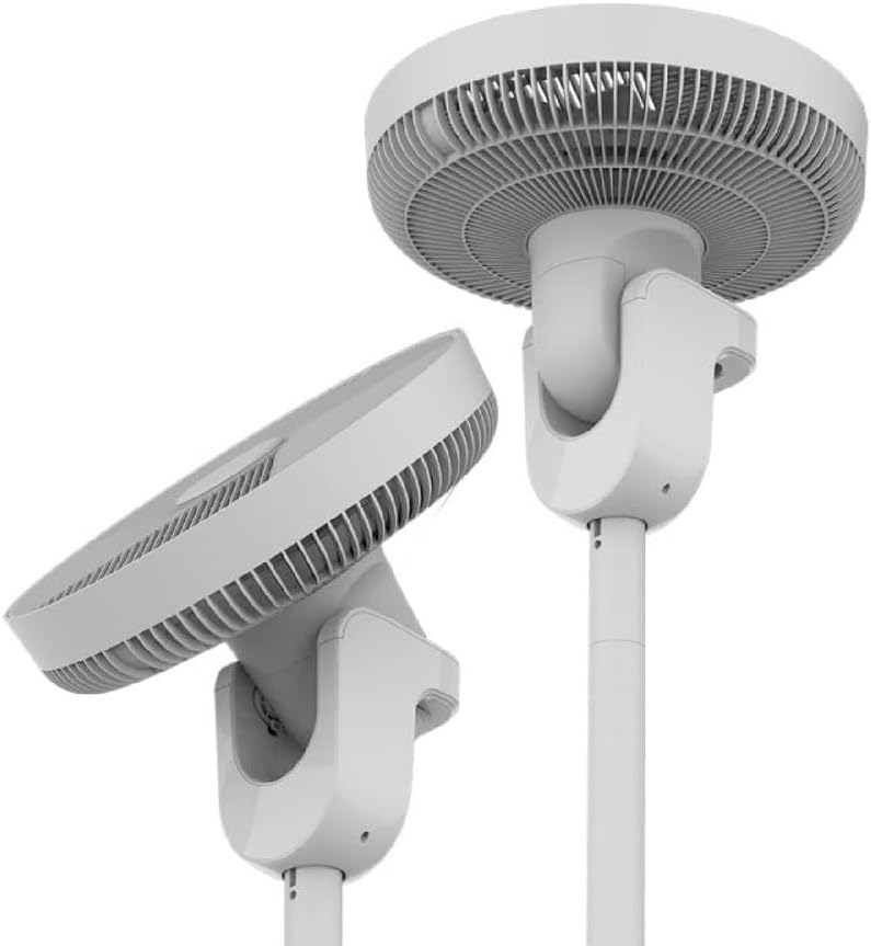 Cecotec Batterie-Ventilator EnergySilence 2600 Sunflower Portable. 3 in 1, 22 W, BLDC-Motor, Durchme