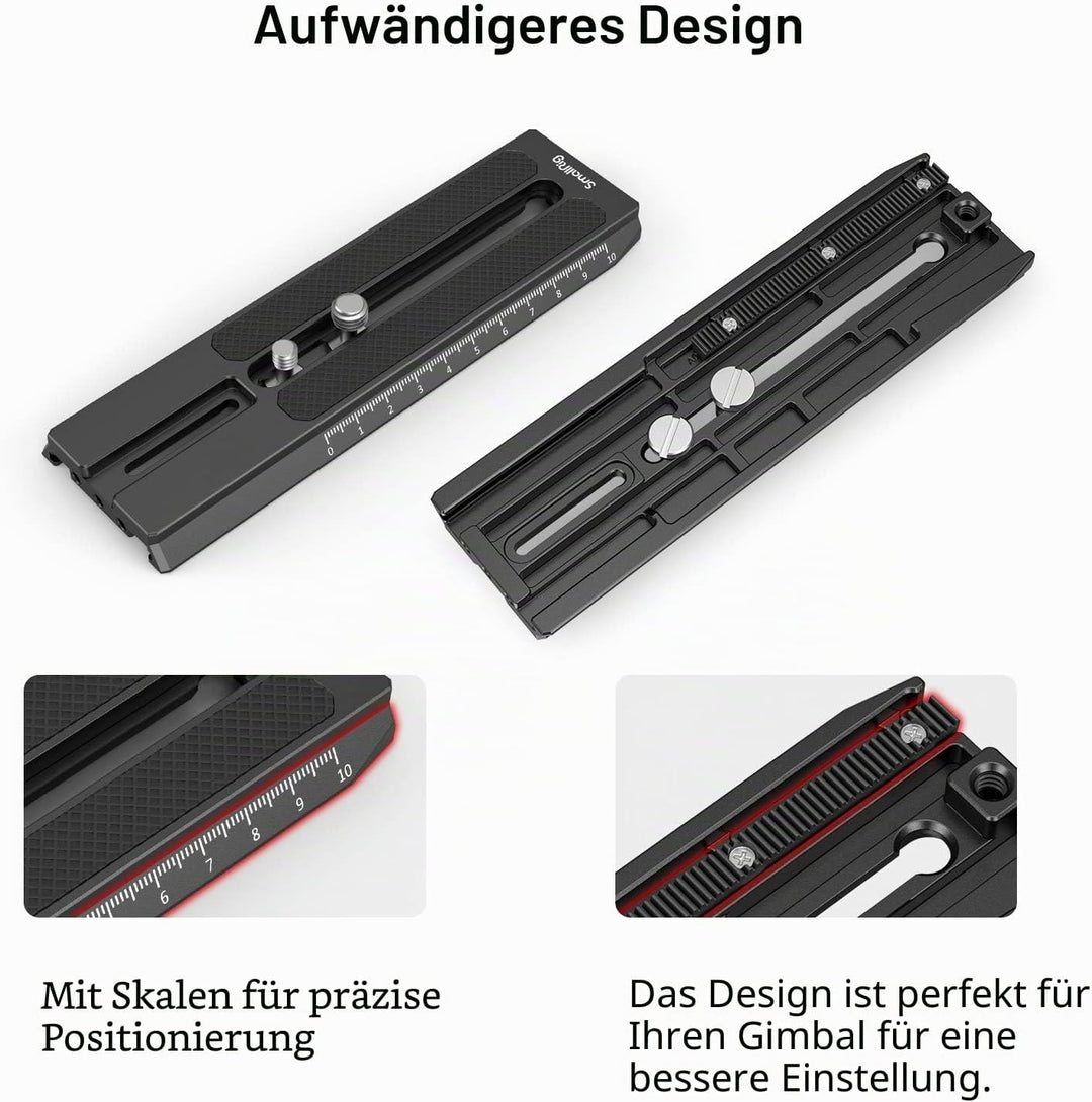 SMALLRIG RS2 RS3 RS3 Pro Extended Quick Release Plate erweiterte Schnellwechselplatte für DJI RS 2 /