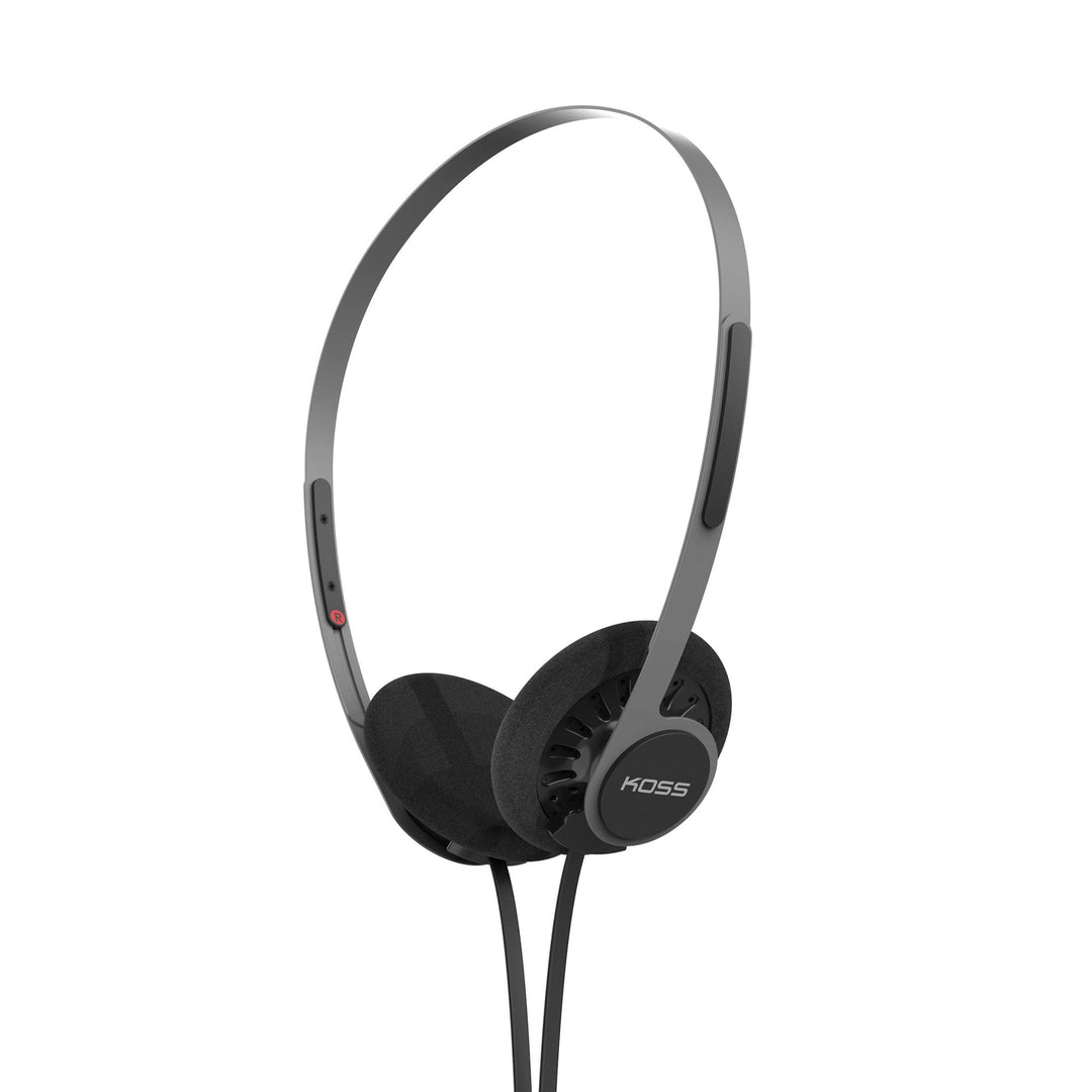 Koss KPH40 Utility-On-Ear-Kopfhörer, abnehmbares austauschbares Kabelsystem, Retro-Stil, ultraleicht