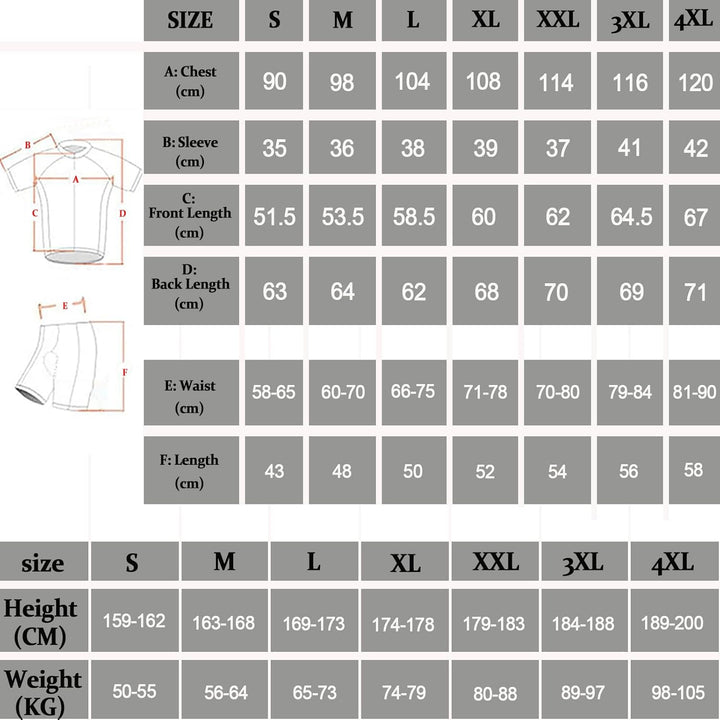 HOMTOL Herren Fahrrad Anzüge Kurzarm Fahrrad Trikot set Atmungsaktive Radtrikot Fahrradbekleidung Se