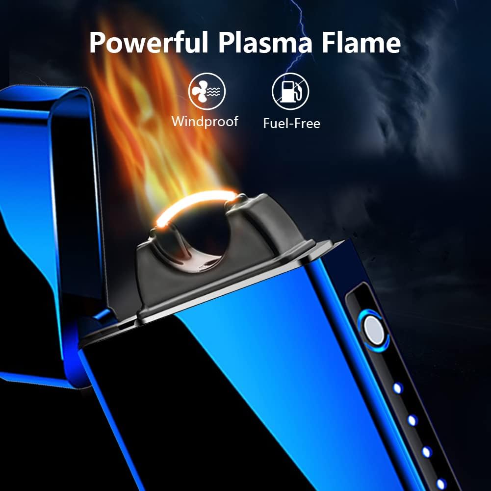 SKRFIRE Electric Lighter Windproof Flameless Electric Lighter Plasma Lighter Arc Lighter Rechargeabl