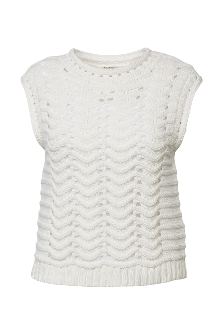 ESPRIT Damen 033ee1i309 Pullover L 110/Off White, L 110/Off White