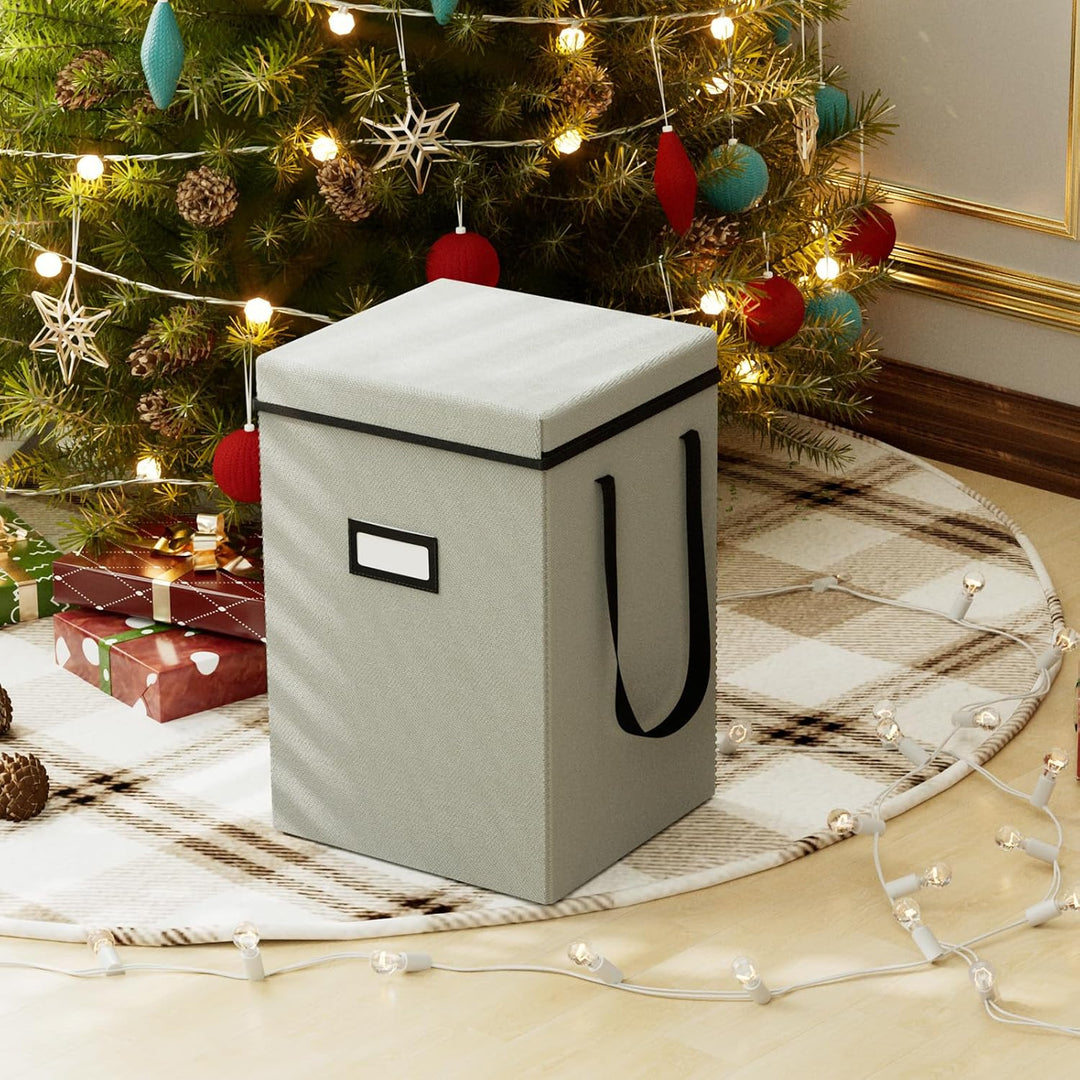 VERONLY Aufbewahrungsbox für Weihnachtsdekoration – Nussknacker & Figuren – bis 16 Zoll – mit verste