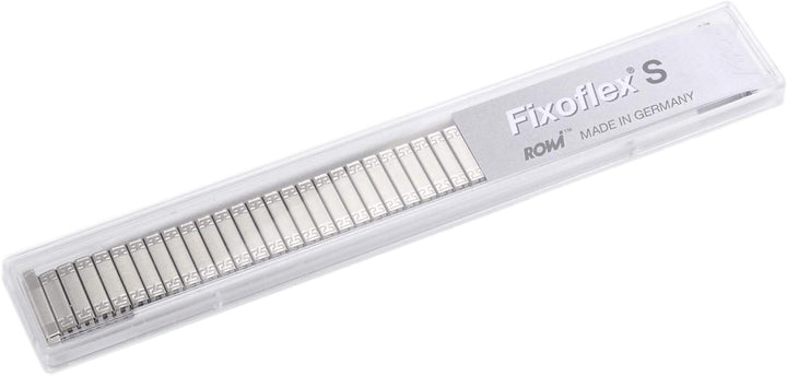 Rowi 16mm-18mm Fixoflex S Zugband L316 Edelstahl Uhrenarmband Made in Germany originalverpackt