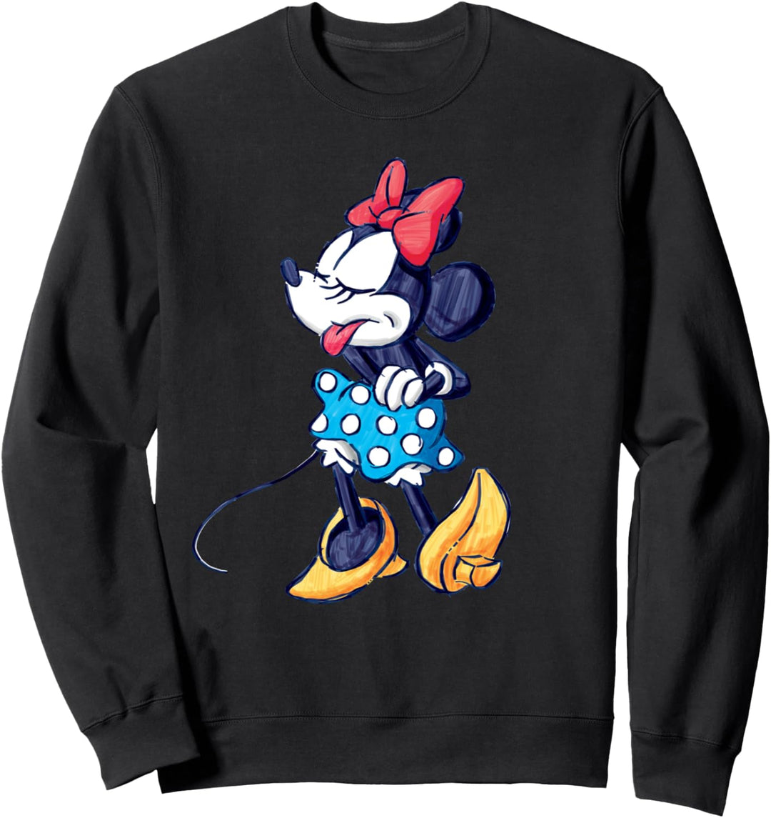 Disney Mickey and Friends Minnie Mouse Sassy Pose Sweatshirt