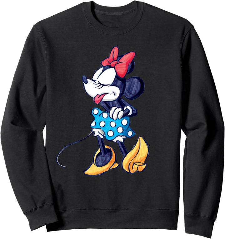Disney Mickey and Friends Minnie Mouse Sassy Pose Sweatshirt