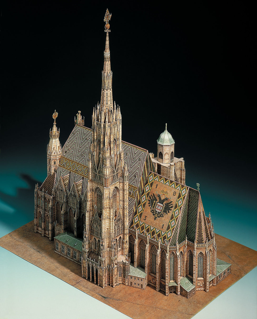 Aue Verlag 42 x 30 x 45 cm Stephansdom in Wien Model Kit