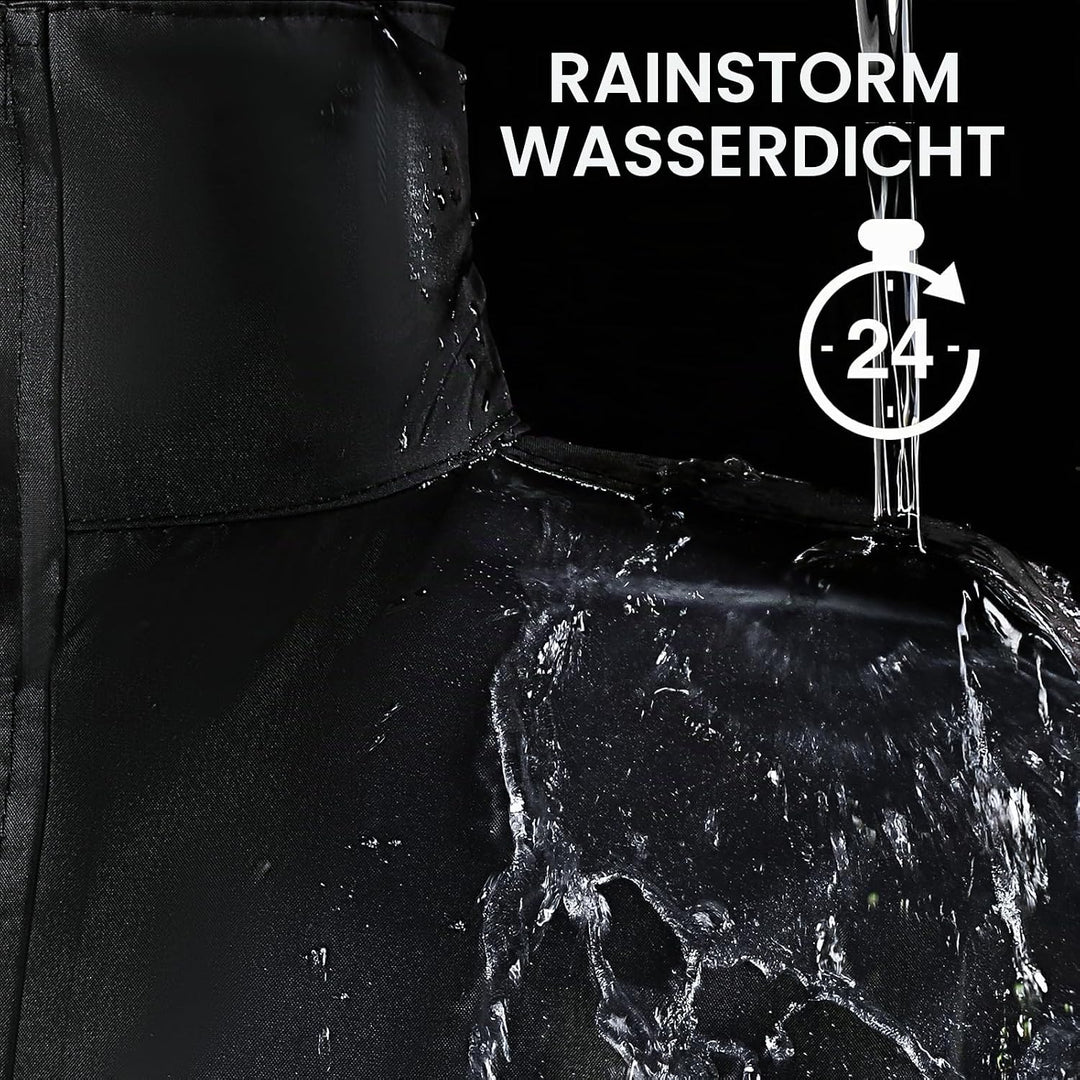 Wasserdichte Regenanzüge für Herren Outdoor Arbeit Regenjacke und Hose Unisex Regenausrüstung mit Ka