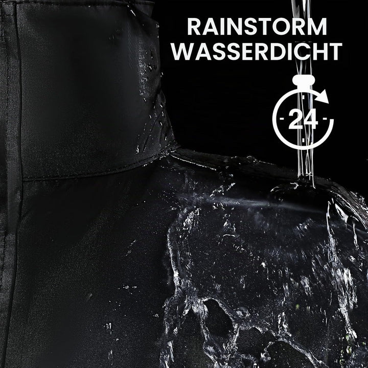 Wasserdichte Regenanzüge für Herren Outdoor Arbeit Regenjacke und Hose Unisex Regenausrüstung mit Ka