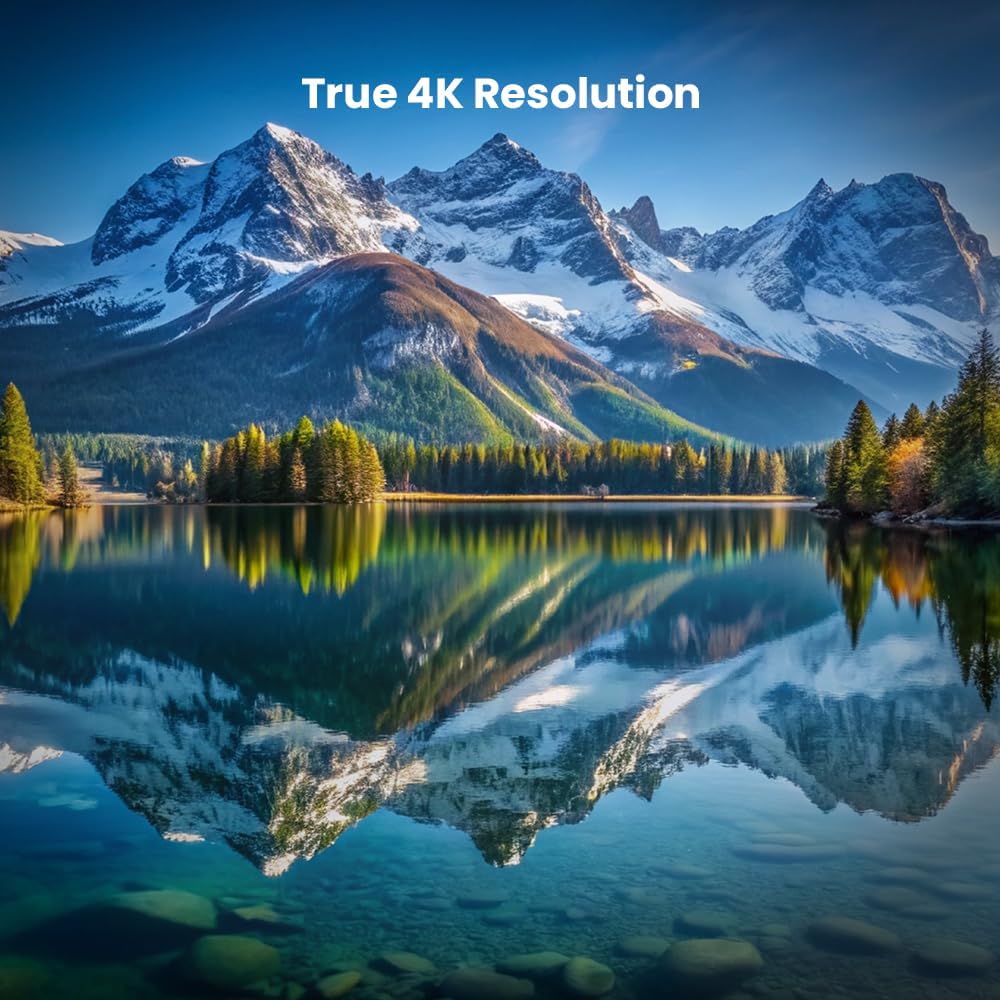 BenQ X500i True 4K UHD HDR 4LED 2.200 Lumen Gaming-Beamer mit Short Throw | 4 ms Reaktionszeit | Aut