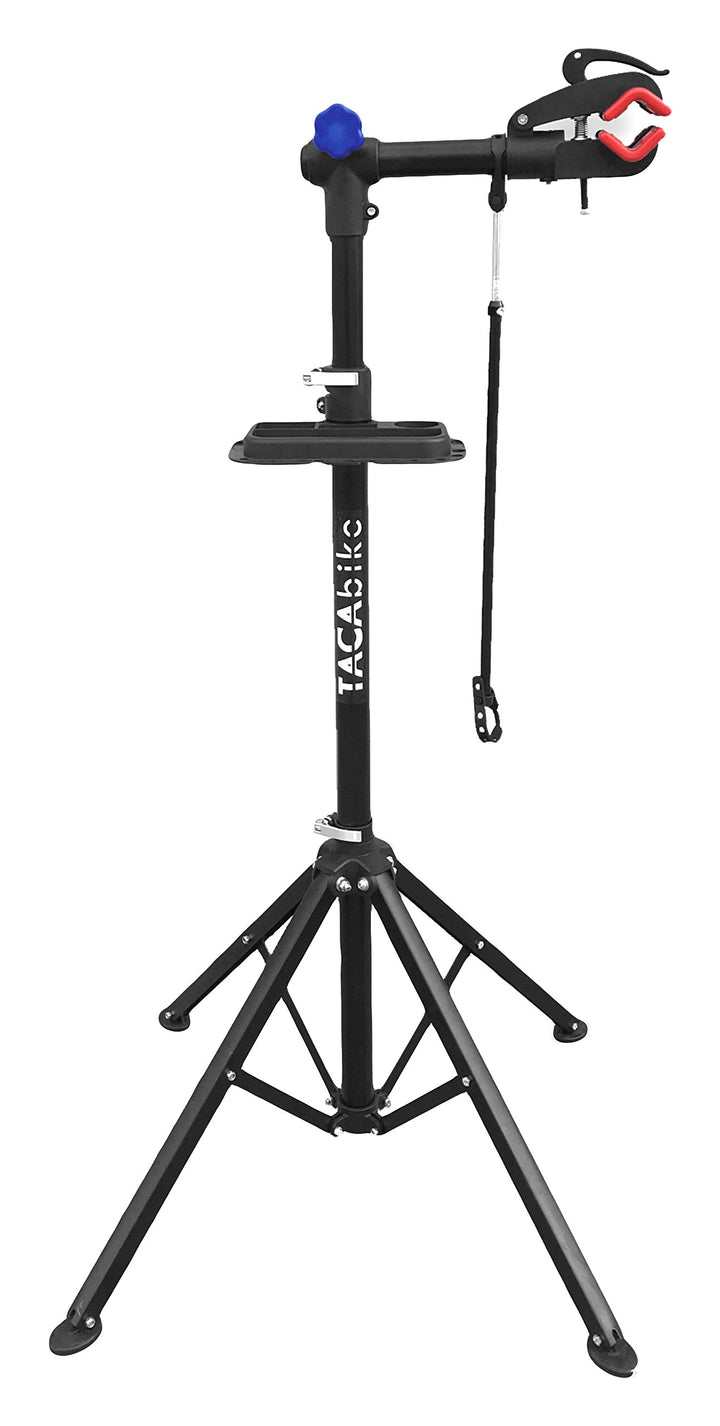 Tacabike Unisex – Erwachsene Fahrrad-Wartenständer Fahrradständer, Schwarz, 105 x 24 x 16 cm