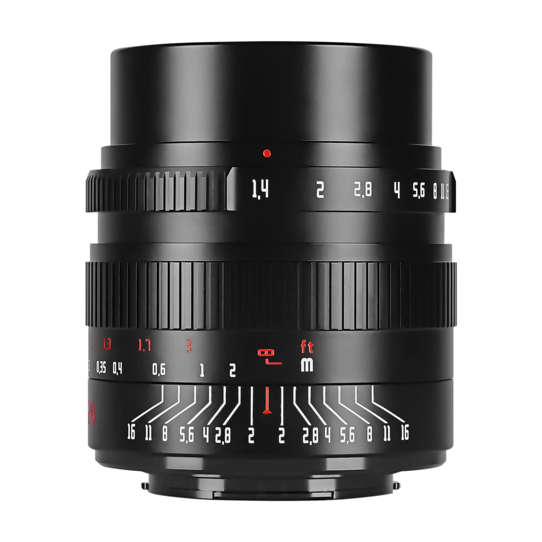 7artisans 24mm F1.4 APS-C Manual Prime Objektiv Grosse Blende für Fujifilm FX-Mount Spiegellose Kame