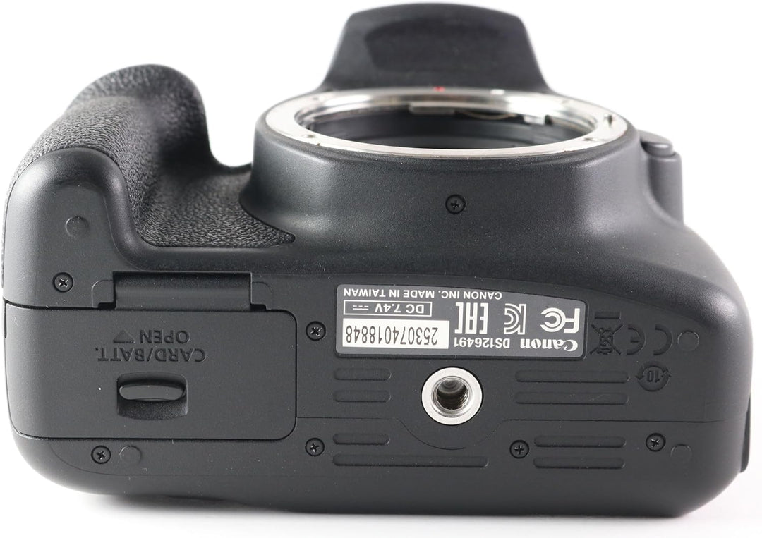 Canon EOS 1200D SLR-Digitalkamera (18 MP APS-CCMOS-Sensor, 7,5cm (3 Zoll) LCD-Display, Full HD, nur