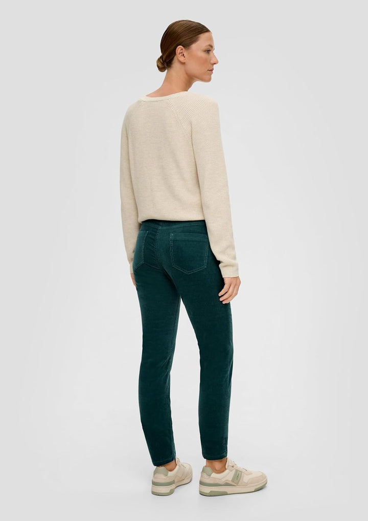 s.Oliver Jeans Anny/Super Skinny Fit/High Rise/Super Skinny Leg 46W / 32L Blue Green, 46W / 32L Blue