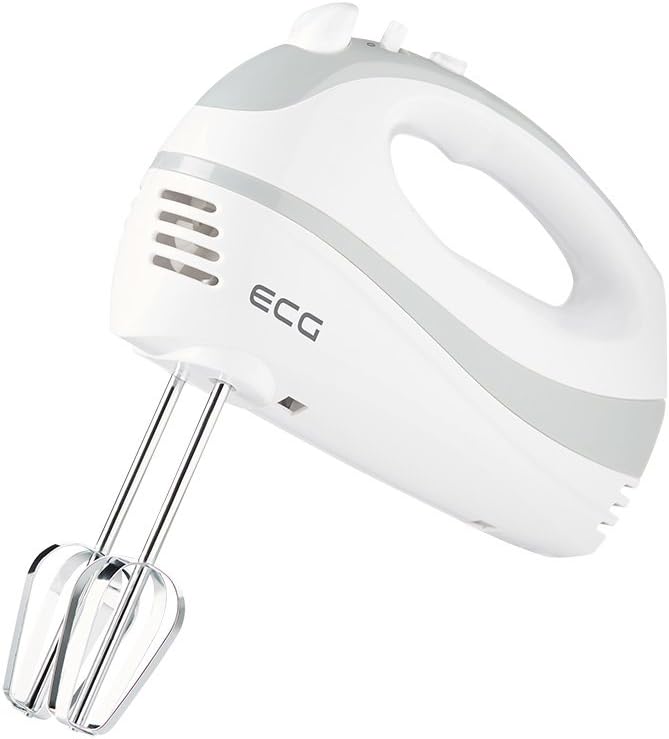 ECG RS 200 Handrührgerät, Kunststoff, Weiss/Grau
