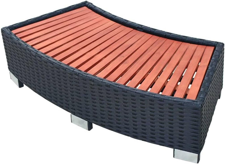 vidaXL Whirlpool Einstieg Trittstufe Treppe Whirlpooltreppe Pool Einstiegstreppe Einstiegshilfe Outd