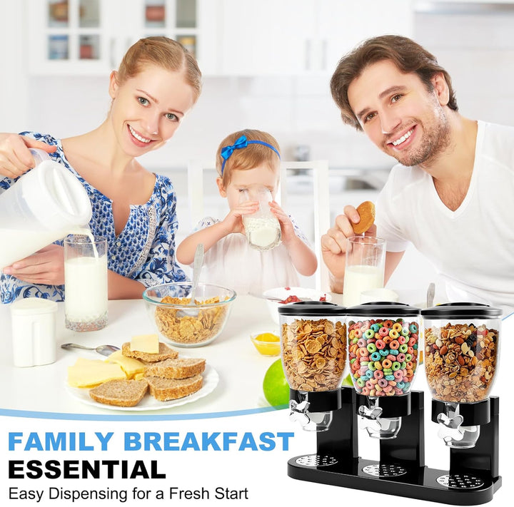 Cereal Dispenser Countertop 2L, Lebensmittelspender aus Kunststoff,Cereal Dispenser & Cornflakes Spe