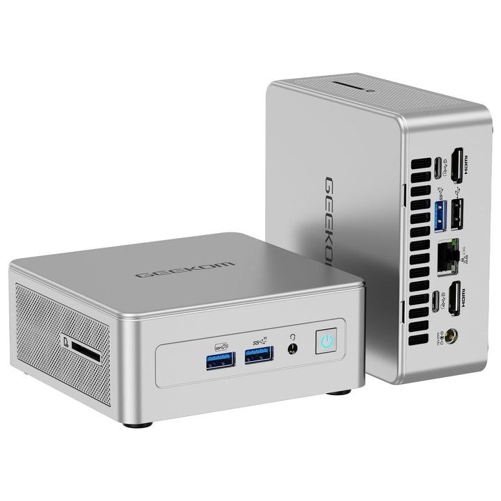 GEEKOM AI Mini PC Windows 11, AE8 AMD Ryzen 7 8845HS Mini Computer(8 Kerne 16 Threads, bis zu 5,1 GH