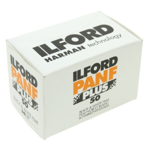 Ilford PAN F Plus, Schwarz-Weiss-Druckfolie, 135 (35 mm), ISO 50, 36 Belichtungen (1707768), 3 Stück