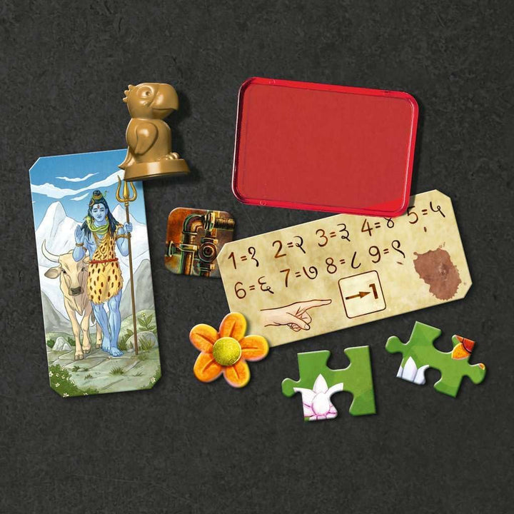 Ravensburger Mystery Adventskalender 2025 - Der indische Palast - Escape Room Erlebnis mit 24 Rätsel