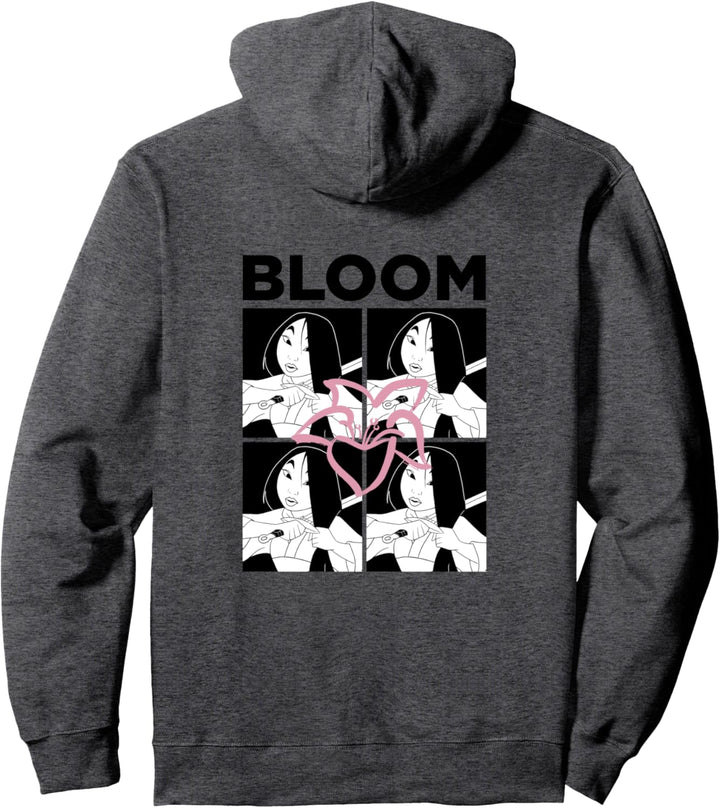 Disney Mulan Bloom Pocket Pullover Hoodie