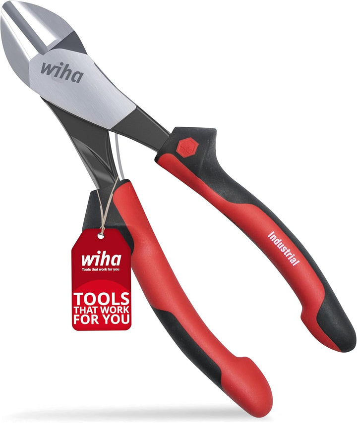 Wiha Kraftseitenschneider Industrial mit DynamicJoint® 160 mm I Seitenschneider mit ein- und ausscha
