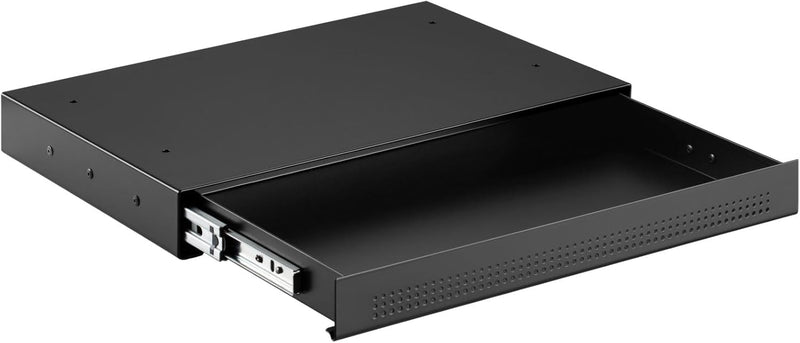 CAVO Dokumentenschublade aus Stahl 410 x 272 mm schwarz, Schreibtischschublade Unterbauschublade, 41