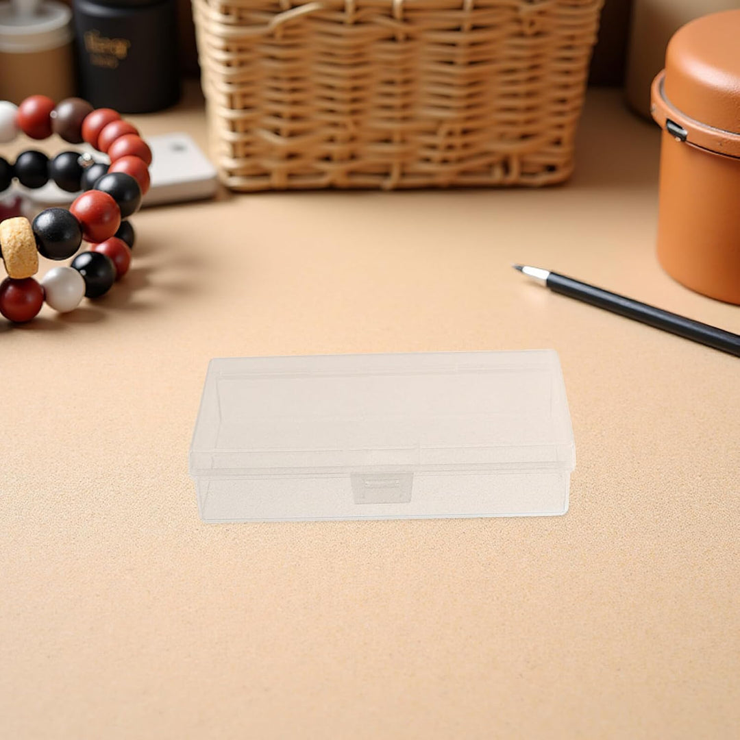 FOMIYES 12 Stück Pack Transparente Rechteckige Aufbewahrungsboxen aus Robustem PP Kunststoff mit Kla