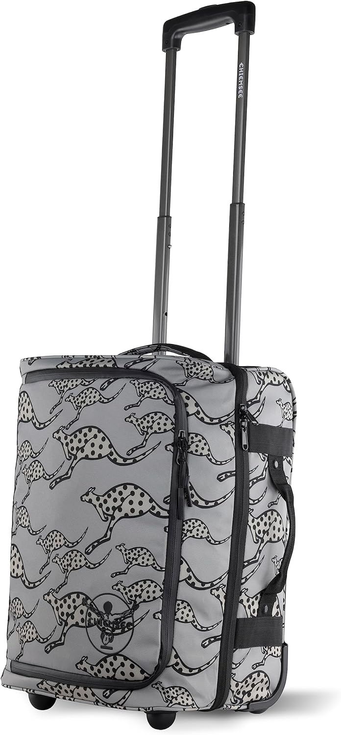 Chiemsee Jump N Fly Soft-Koffer, Weichgepäck, Bordgepäck aus recyceltem PET in Grau, Grau