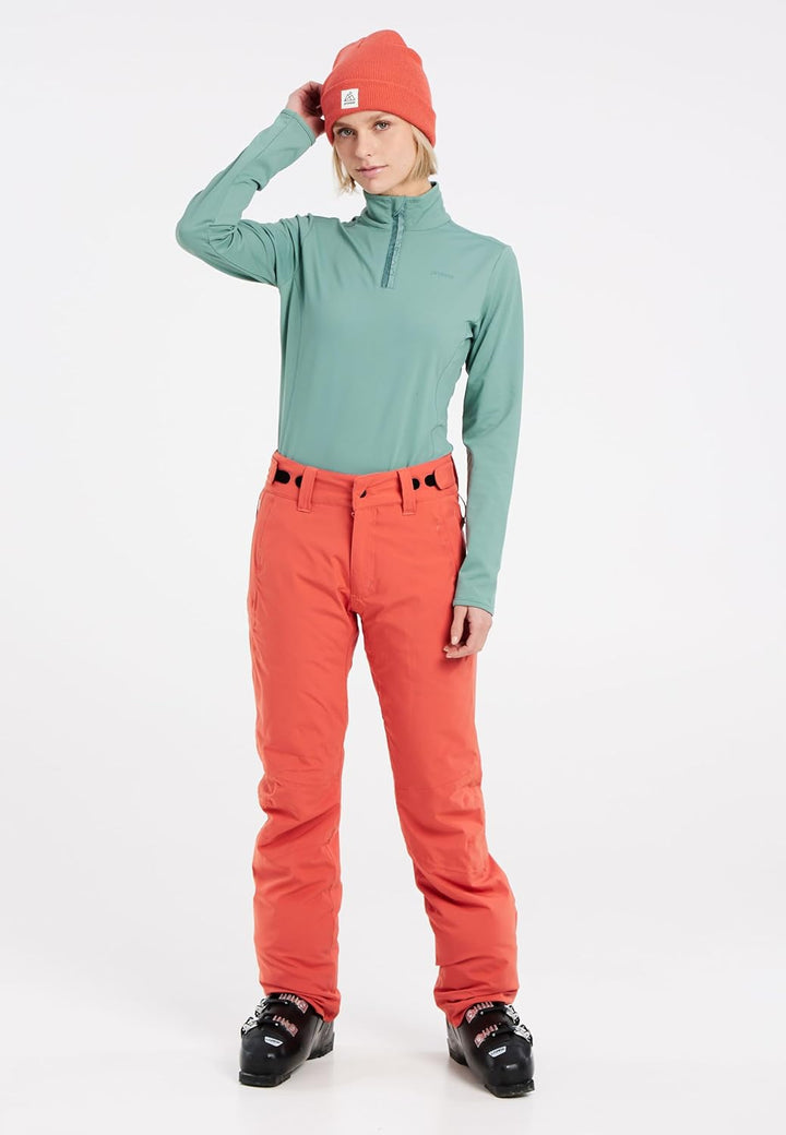Protest Damen 1/4-reissverschluss FABRIZ M Crocodile Green, M Crocodile Green
