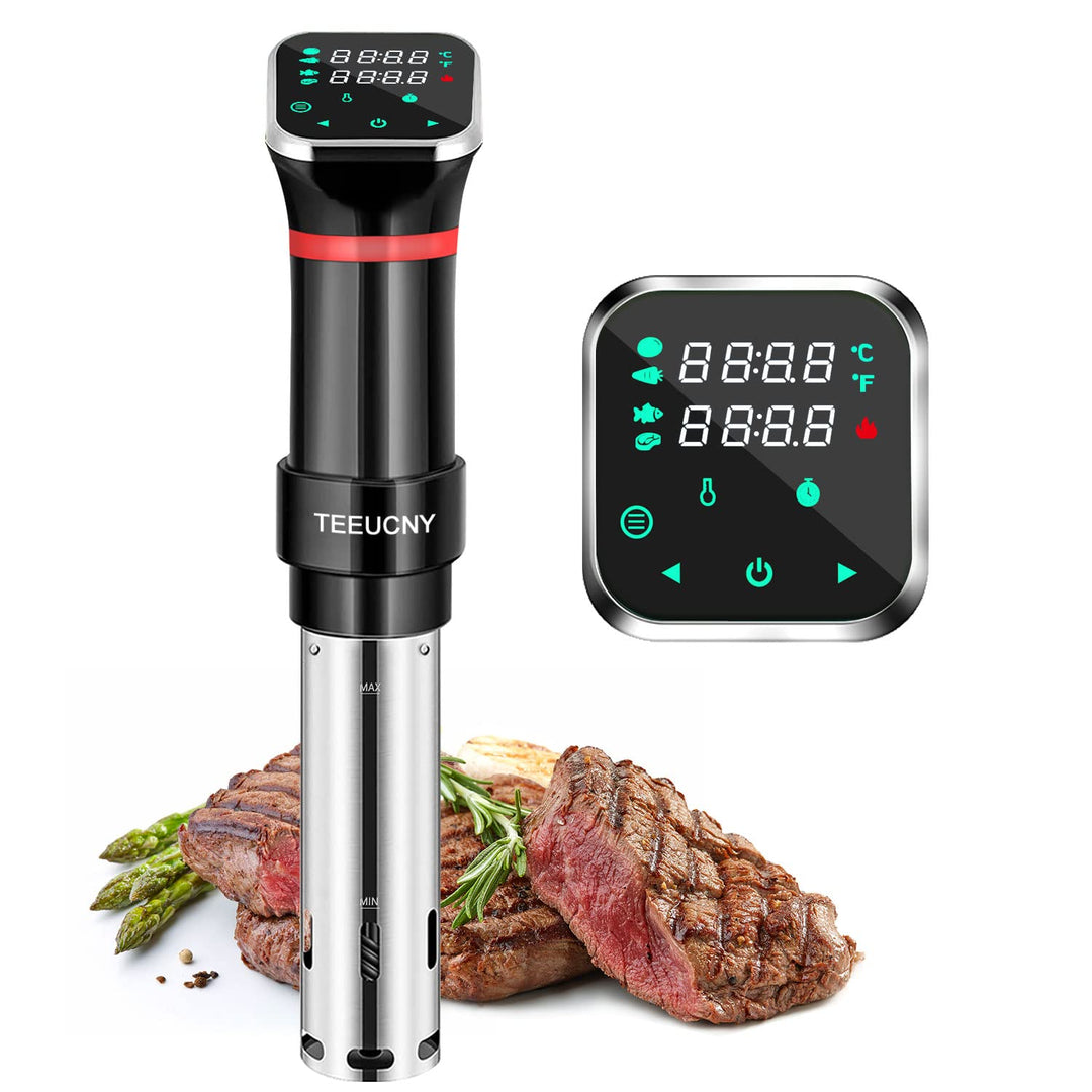 Sous Vide, TEEUCNY 1100W Sous-vide Stick Präzisionskochtopf Immersion Tauchzirkulator Präziser Tempe