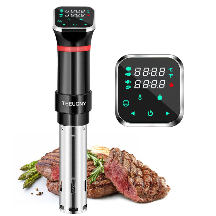 Sous Vide, TEEUCNY 1100W Sous-vide Stick Präzisionskochtopf Immersion Tauchzirkulator Präziser Tempe