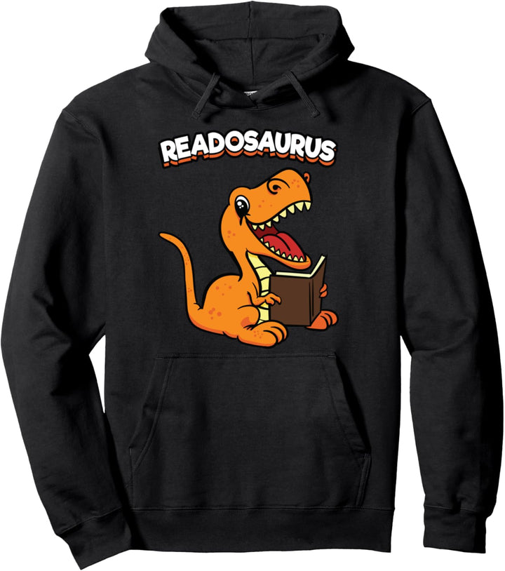 Readosaurus Dinosaurier Lesebücher Dino Read Bücherwurm Pullover Hoodie