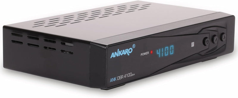 ANKARO DSR 4100 Plus HD HDTV digitaler Satelliten-Receiver (HDTV, DVB-S/S2, SAT, HDMI, SCART, 1x USB