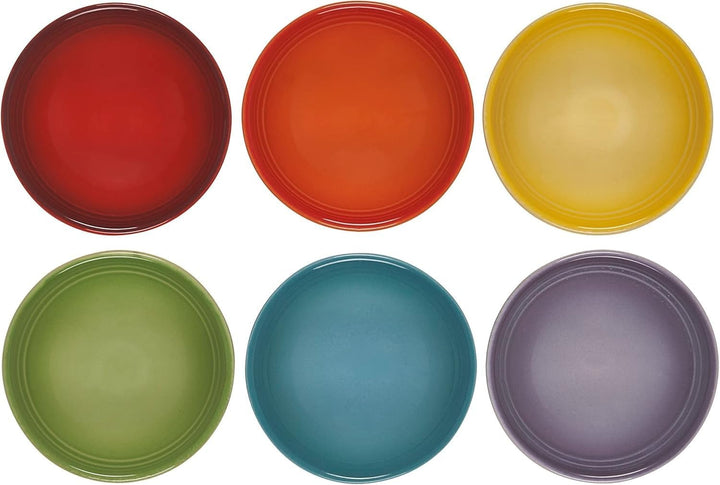 Le Creuset Set mit 6 Vancouver Quetschschalen, 57 ml, mehrfarbig
