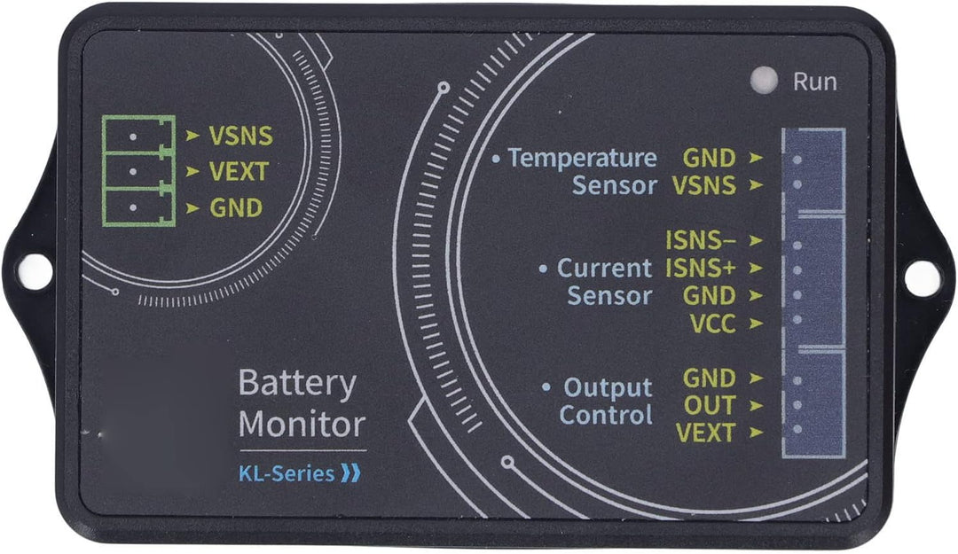 Batteriewächter, ABS-Messing 400 A-kompatibel 0-120 V Wireless-Spannungsstrom-Messmodul Wohnmobil-Zu