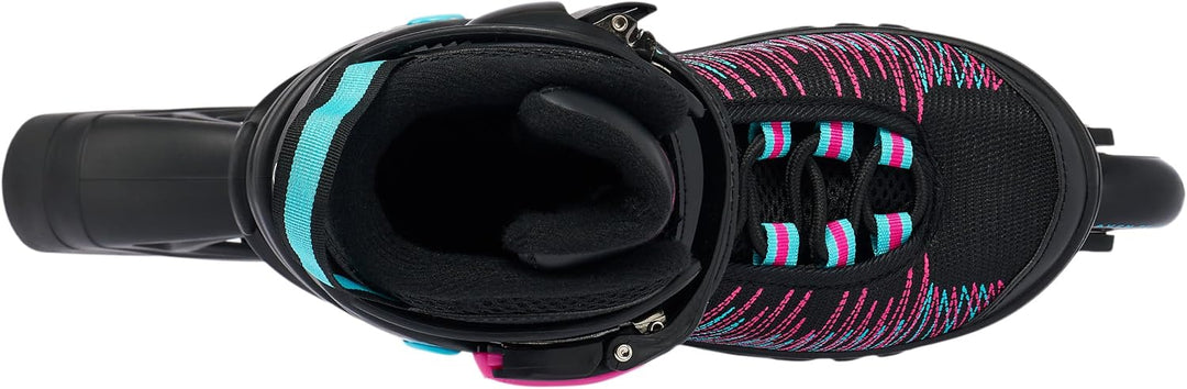 Raven Verstellbare 2in1 Inlineskates-Schlittschuhe Allure - Kugellager Abec7 - DSAS - Double-Shock-A