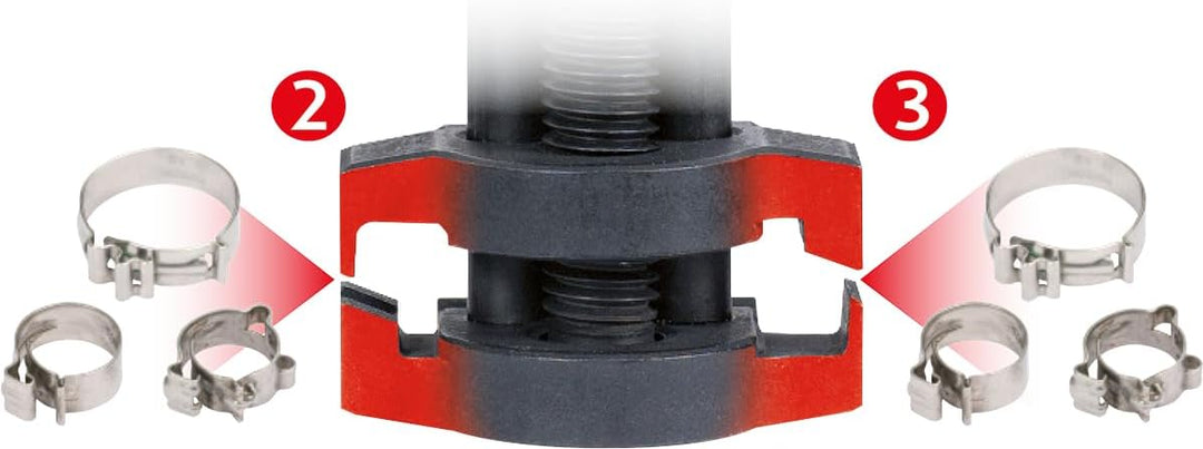 KS Tools 115.0911 Schlauchschellen-Spanner Ø 6 - 65 mm