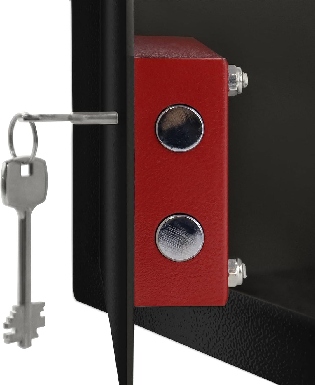 FIVMEN Safe Tresor für Zuhause Möbeltresor mit Doppelbartschloss Wandtresor Wandsafe Boden Schranktr