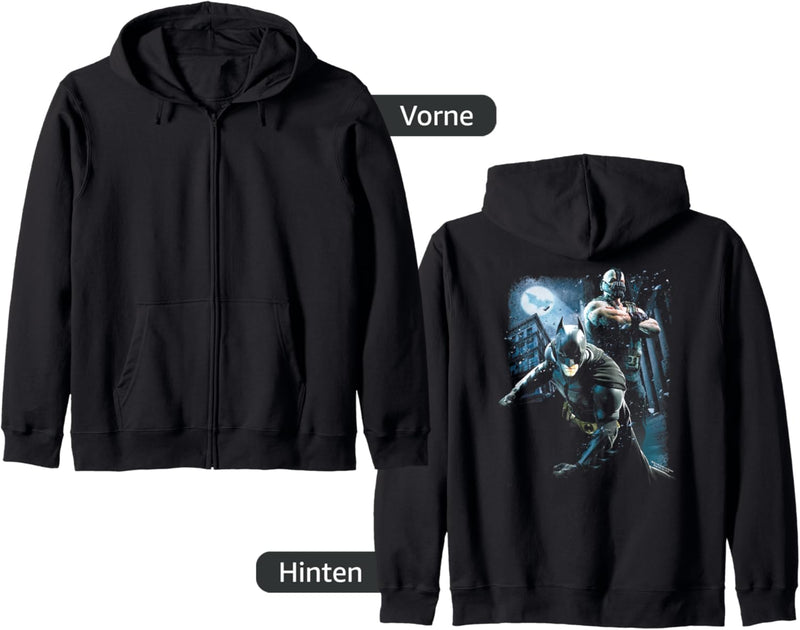 Batman Dark Knight Rises Bane Battlefield Gotham Kapuzenjacke